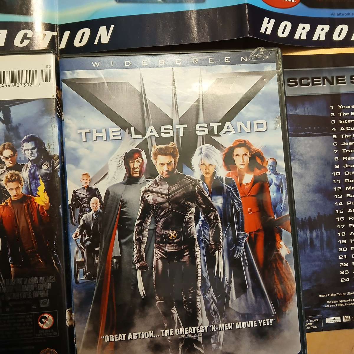 X Men The last Stand DVD