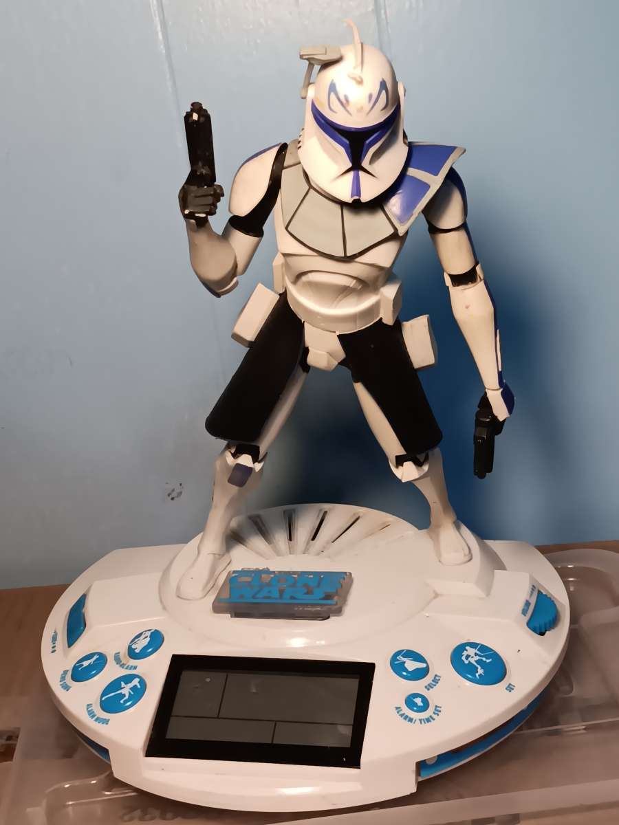 2012 STAR WARS ALARMA CLOCK Captain Rex