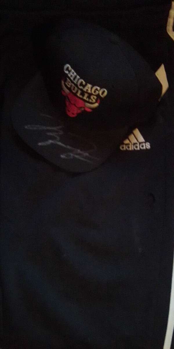 Michael Jordan signed autographed Chicago bulls hat