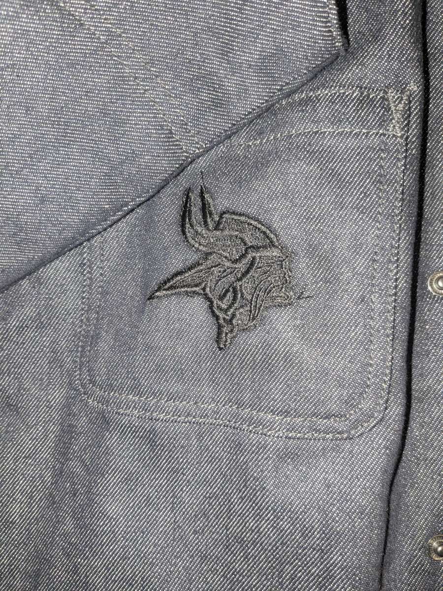 NFL Vikings Jean Jacket