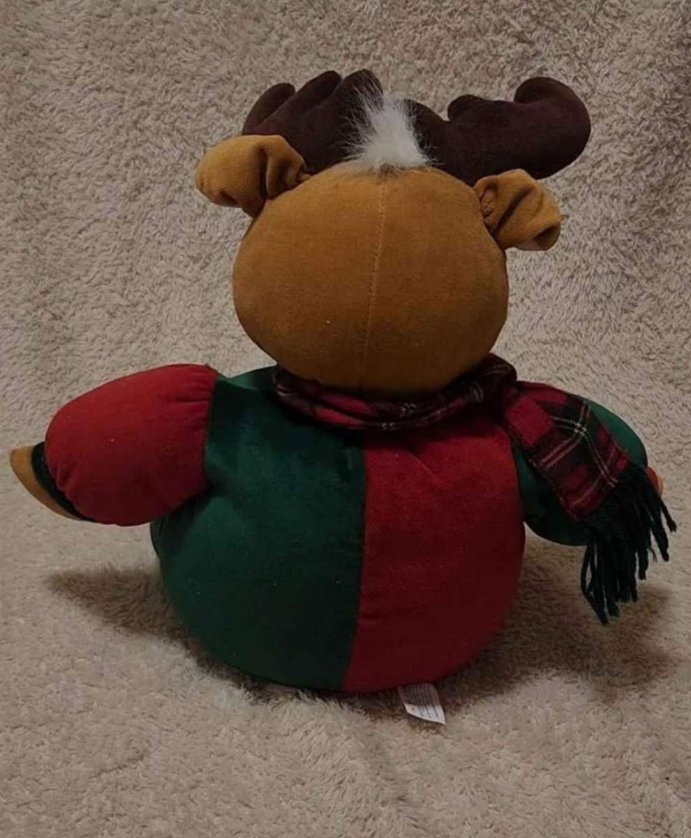 16 Inch DanDee Singing Reindeer Plush