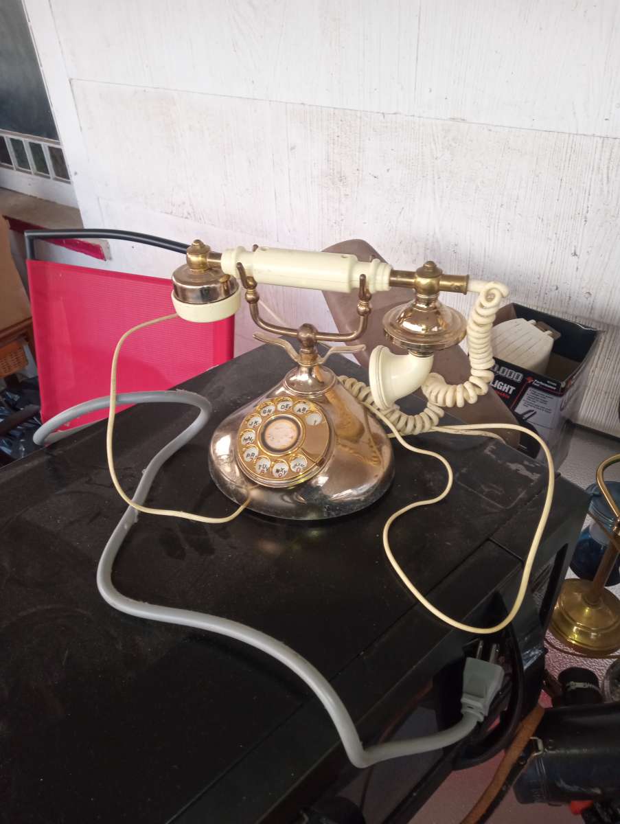 antique phone very old