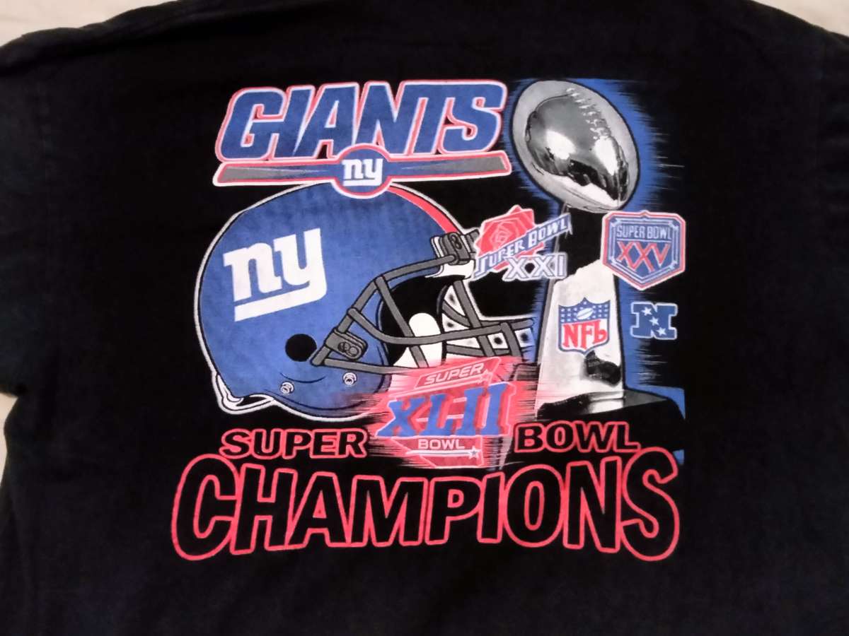 NY Giants Super Bowl T Shirt