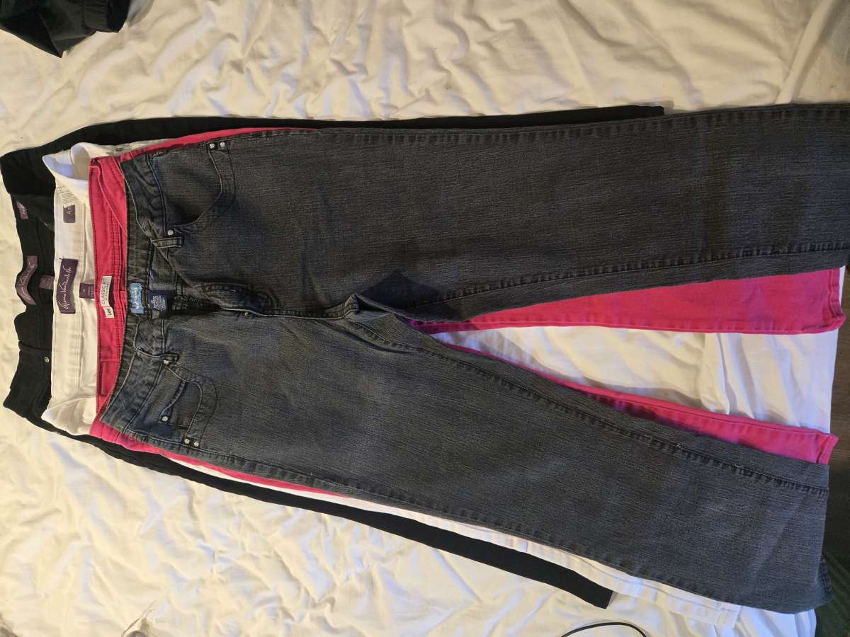 women jeans 6 pair