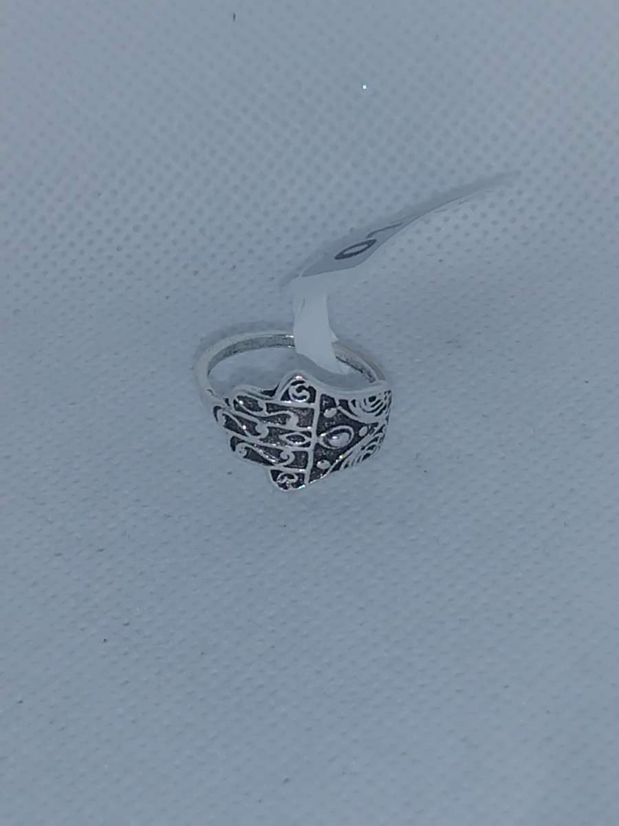 Palm Reader Silver Ring