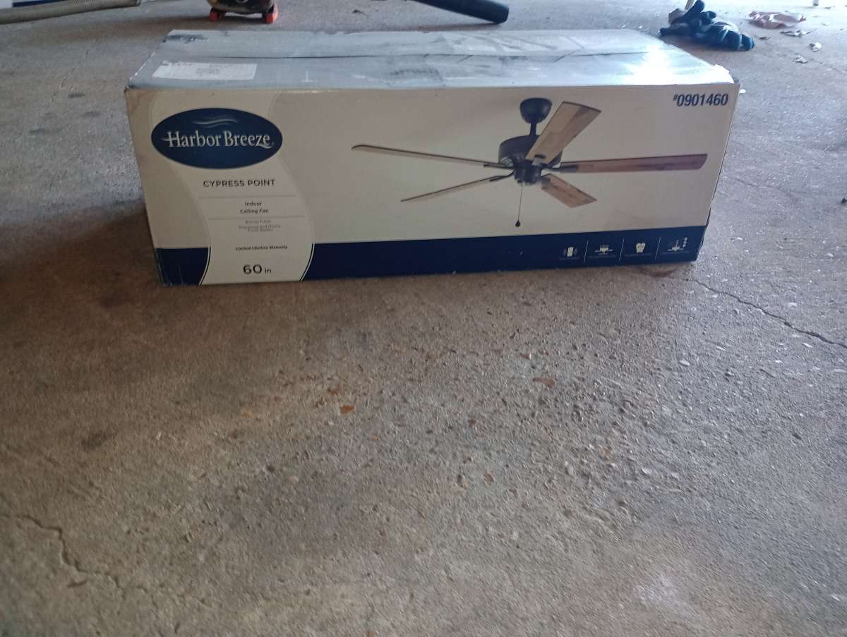 Harbor Breeze Cypress Point 60in Indoor Ceiling Fan