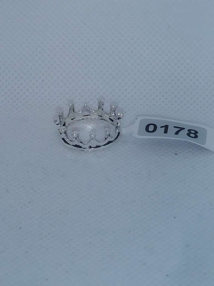 Silver Crown Ring