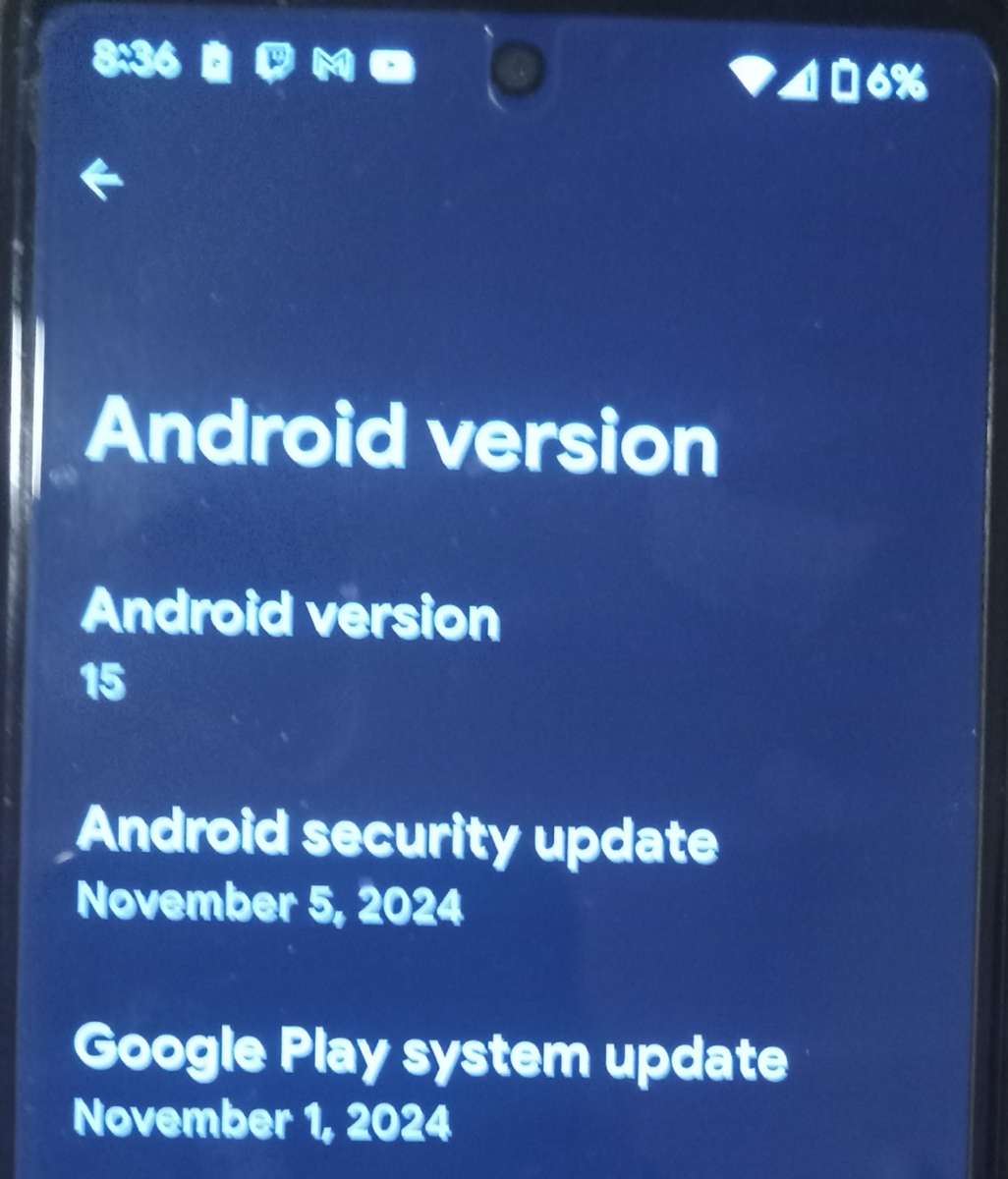 Google Pixel 6 Obsidian 128gb Storage