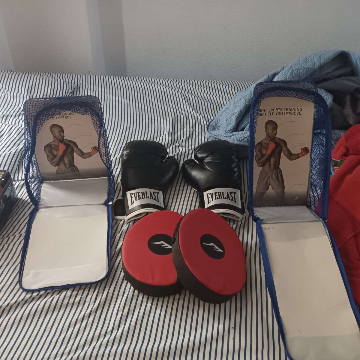 Boxing Gloves and Pads