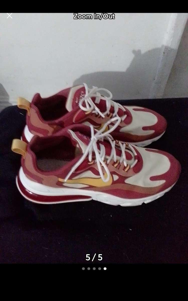 Womans Nike brown white n yellow shoes