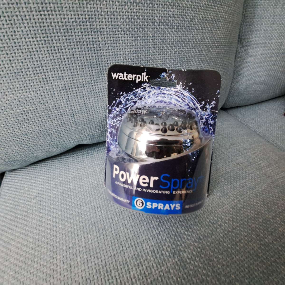 New Waterpick Power Spray Pro Spa Showerhead