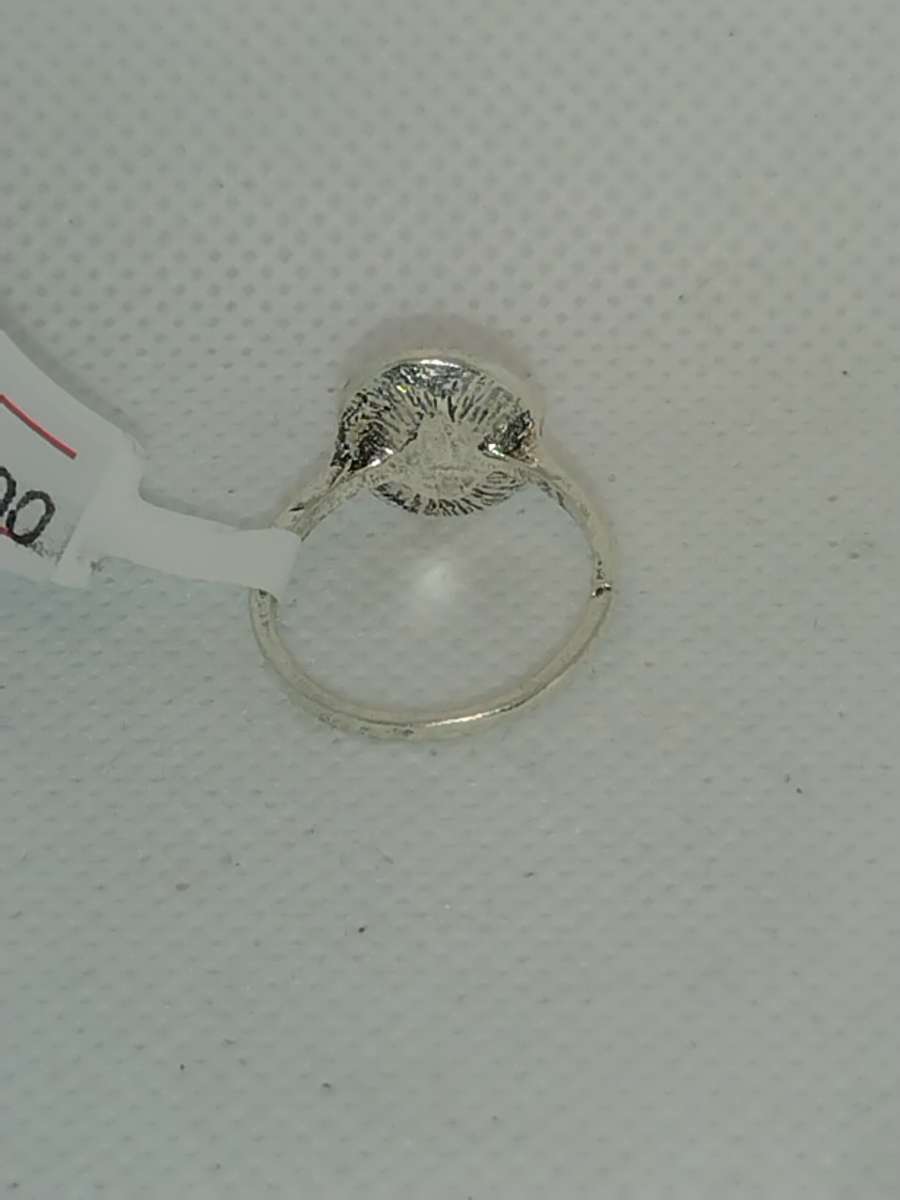 Purple Oval Cut Ring