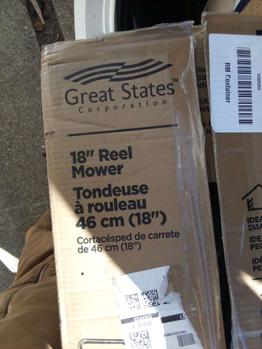 Great States 18 Reel Mower