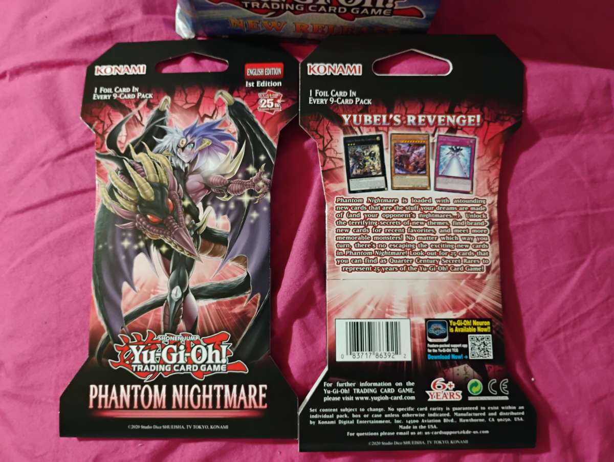 YuGiOh Phantom Nightmare Booster Packs