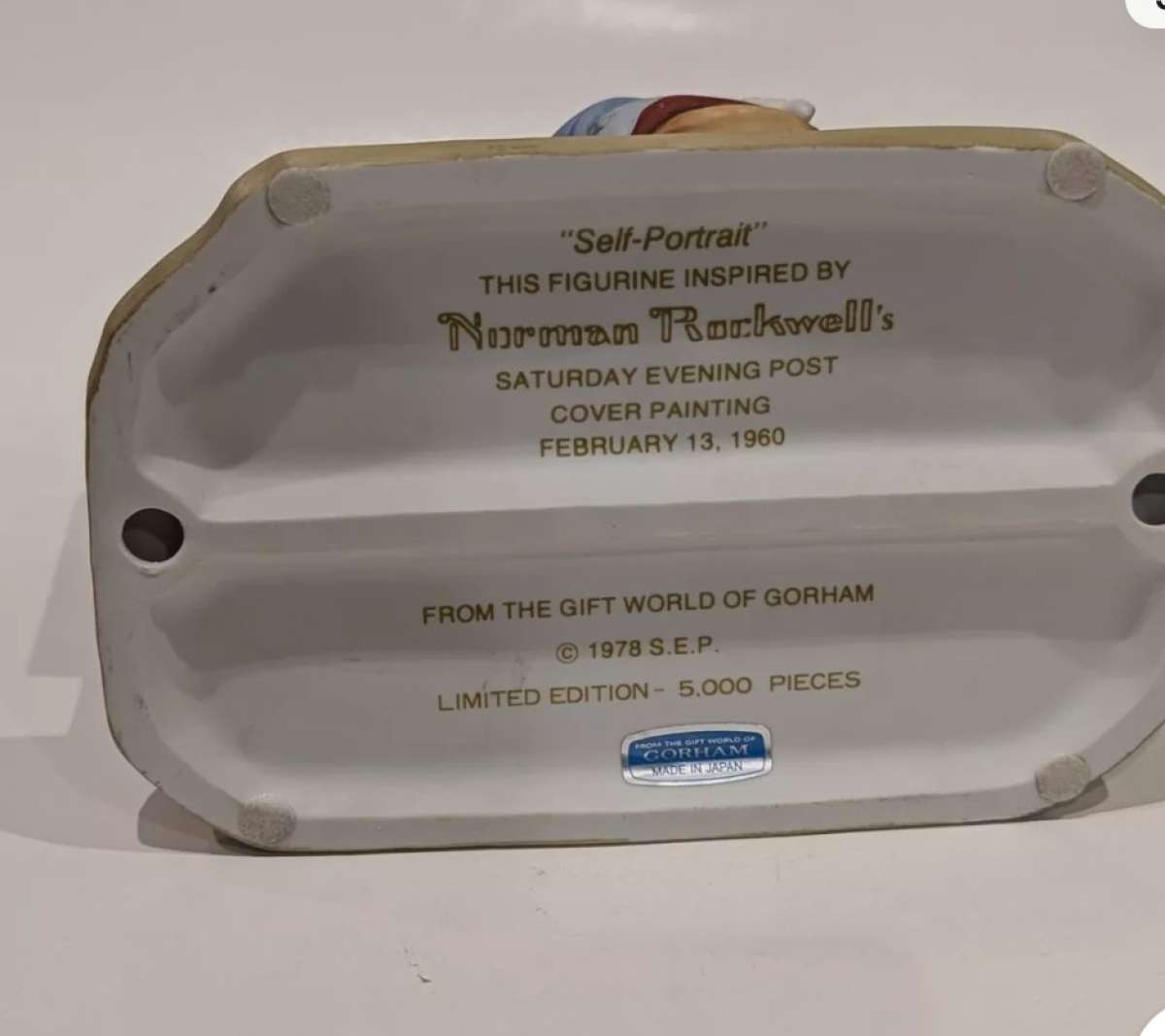 Norman Rockwell figurine