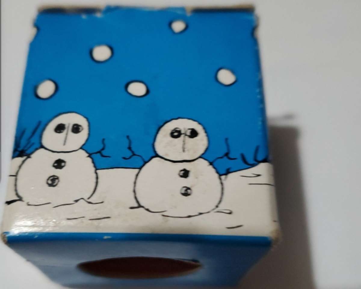 VINTAGE PEANUTS CHARLIE BROWN POP UP X MAS ORDIMENT