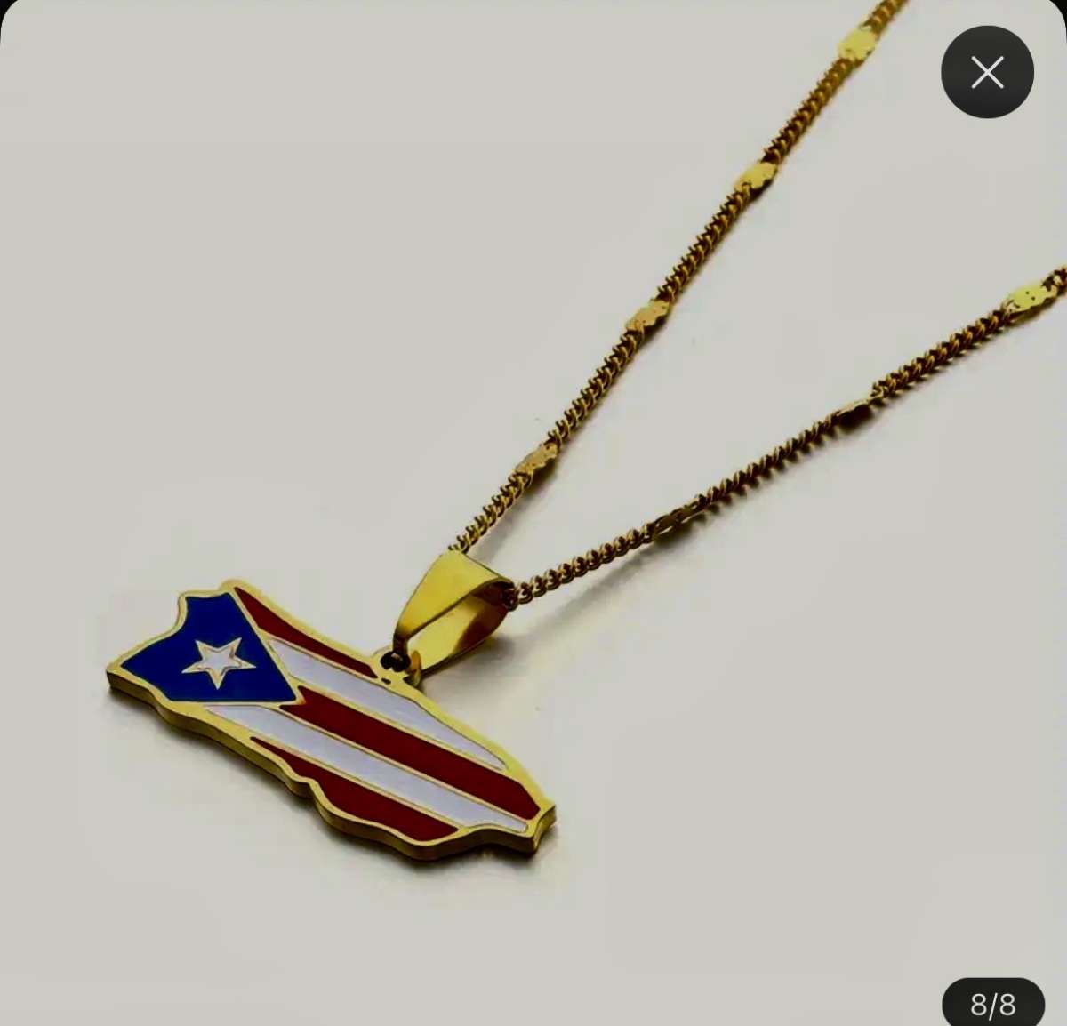 Unique Chic 18K GoldPlated Stainless Steel National Flag Pen