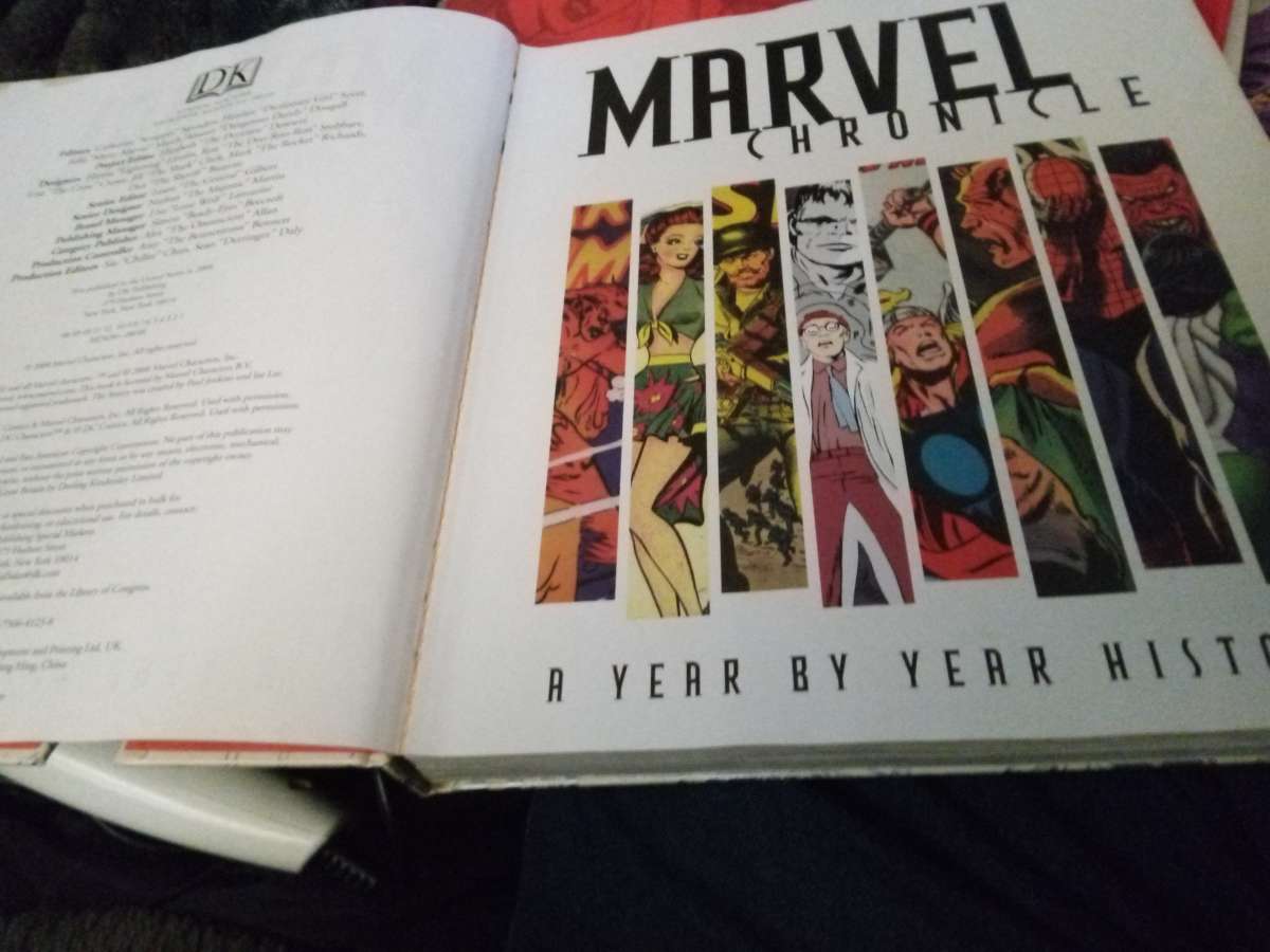 marvel Chronicle a year by year account