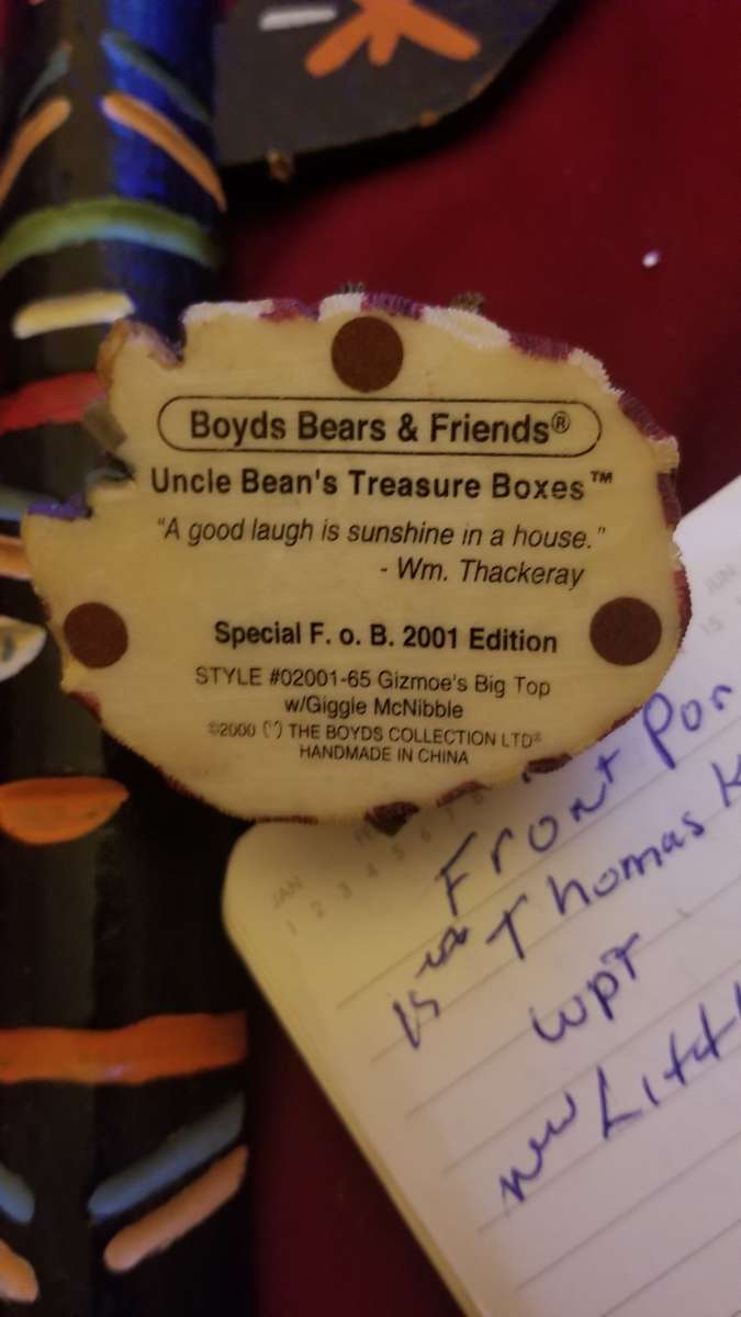 Boyds bear collection