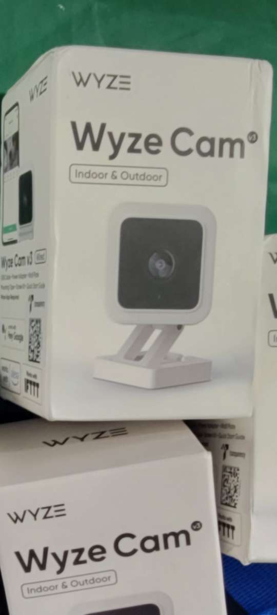 4 Wyze Security Cameras