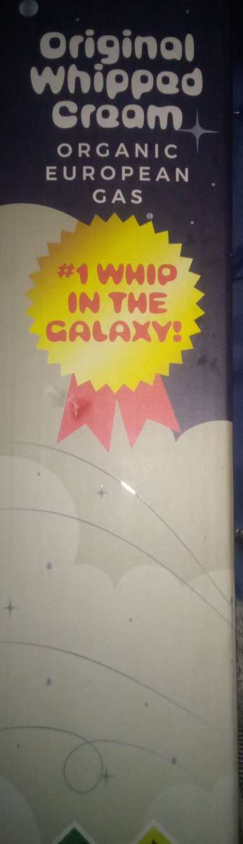 Nitrous oxide cream chargers