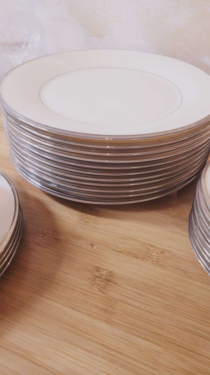 Lenox China and crystal stemware