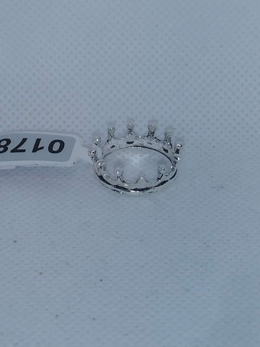 Silver Crown Ring