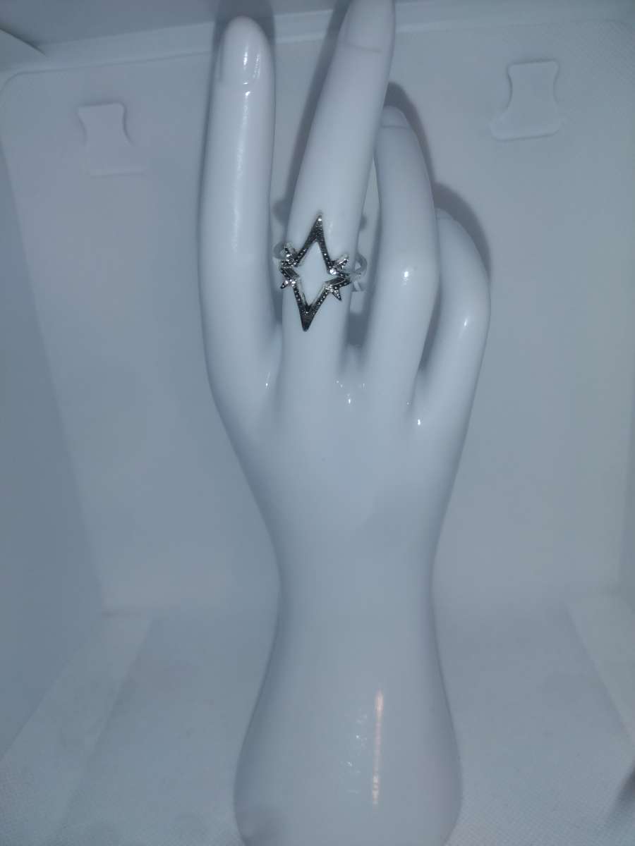 Bohemian Style Ring Sharp Angles