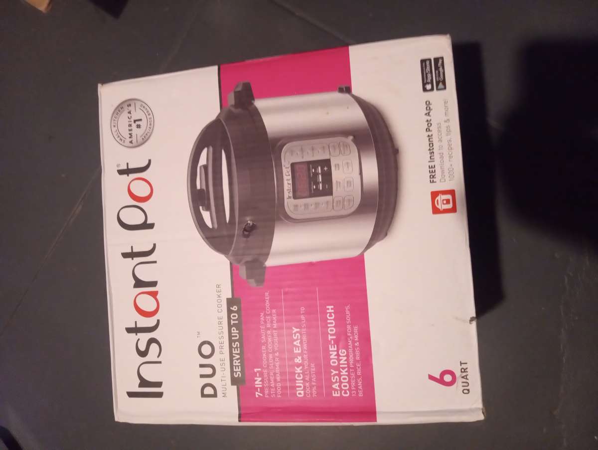 6 qt instant pot pressure cooker
