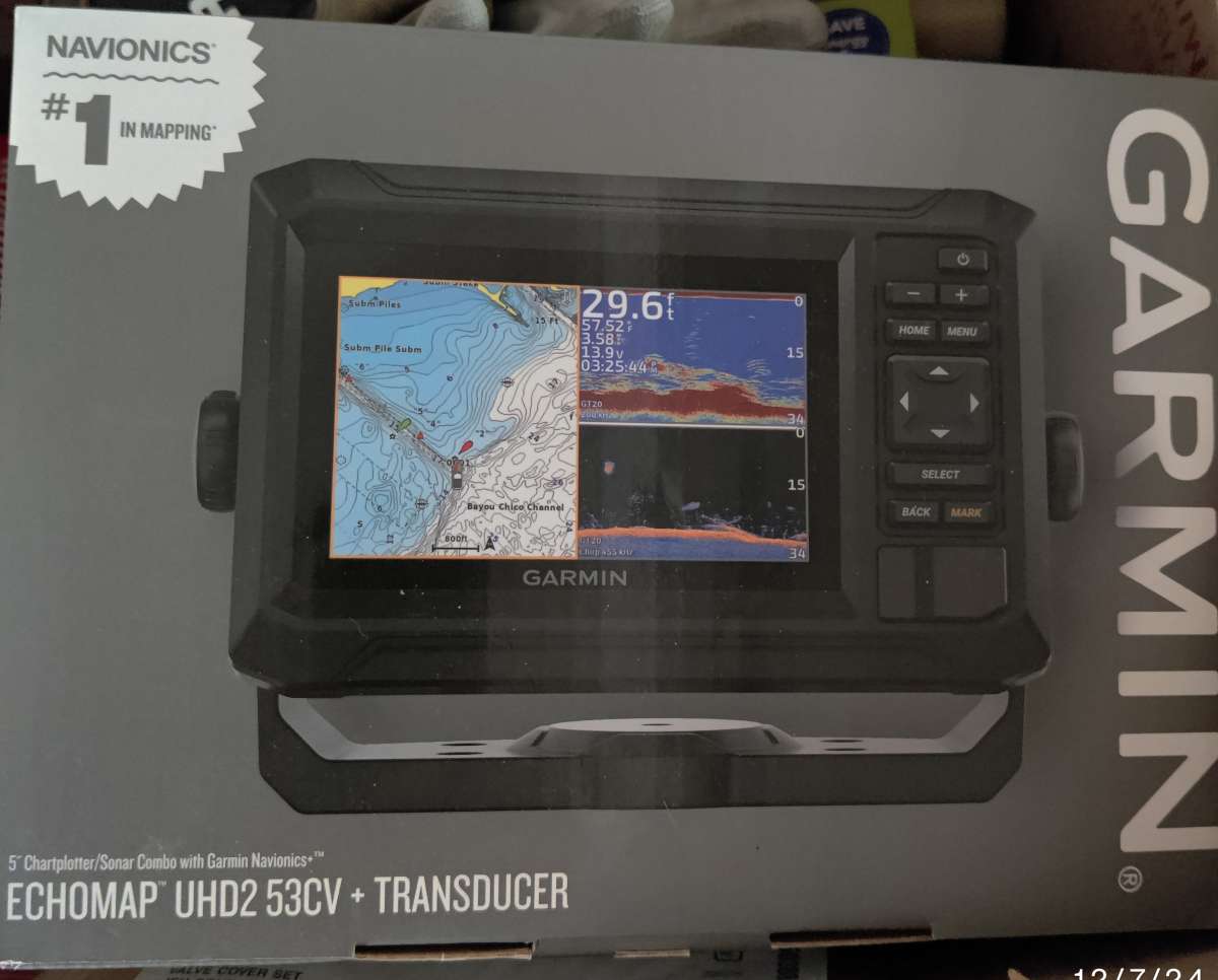 Garmin depth finder with built in navigation
