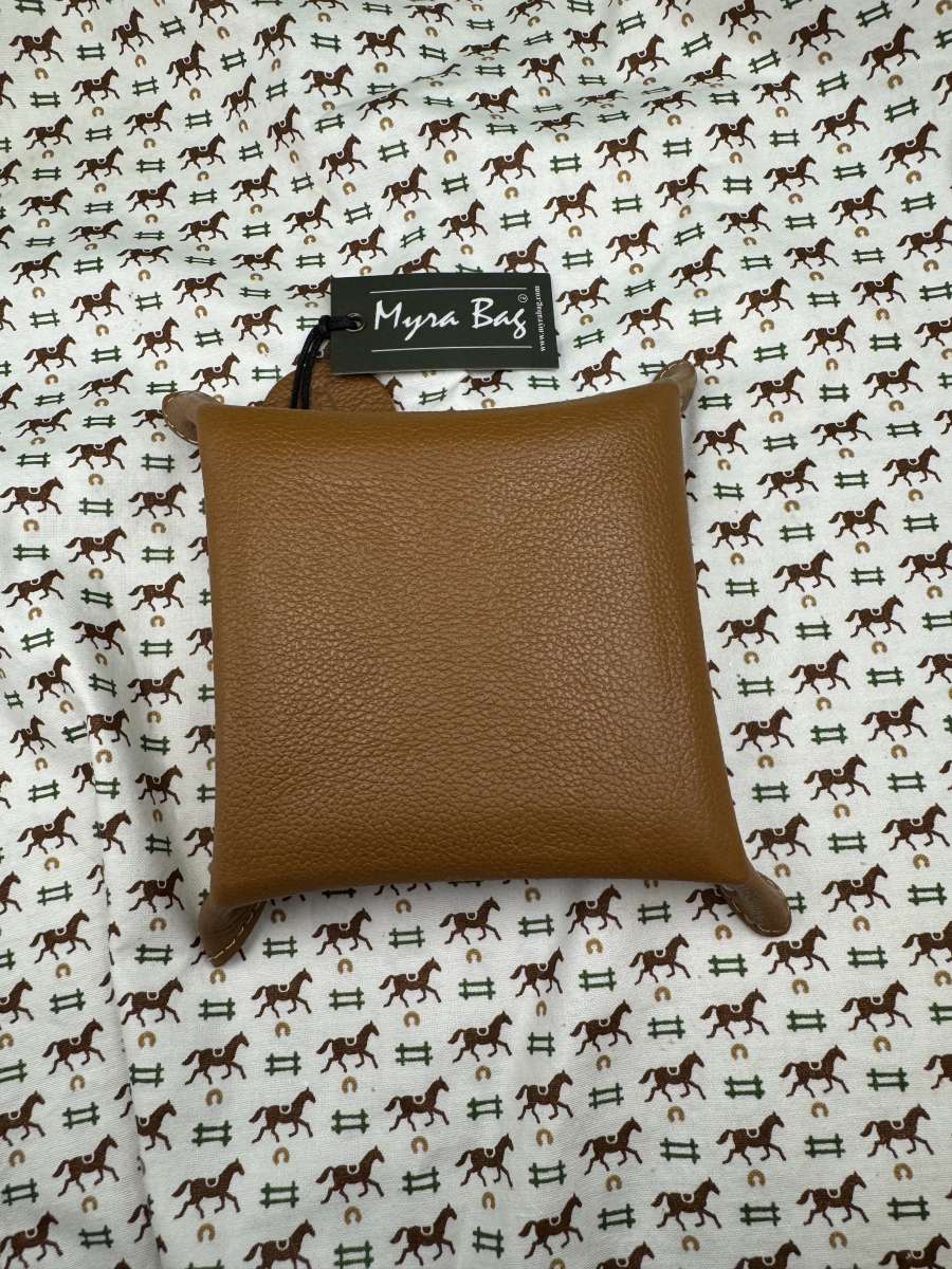 3001PAIH Leather Myra Bag Crown Azteca  Tray Coin Dice  Gift