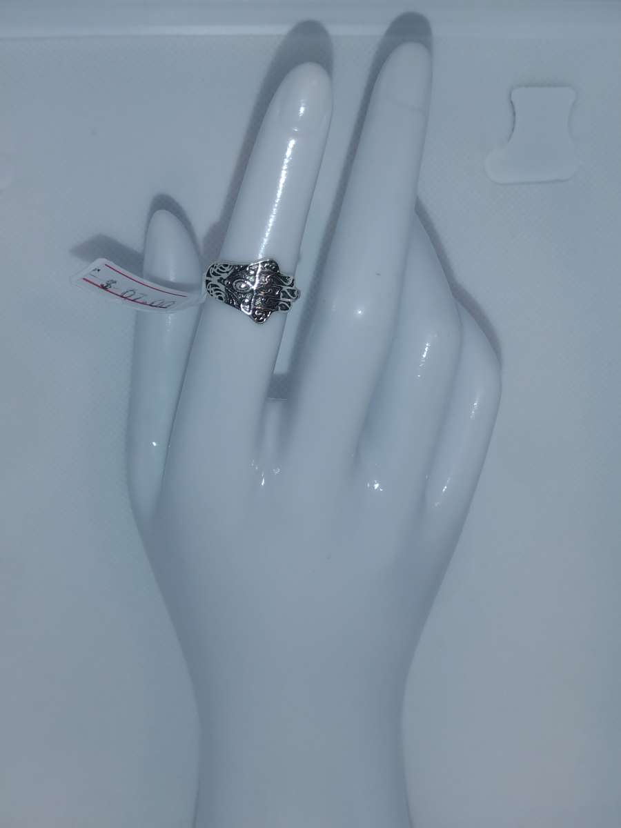 Palm Reader Silver Ring