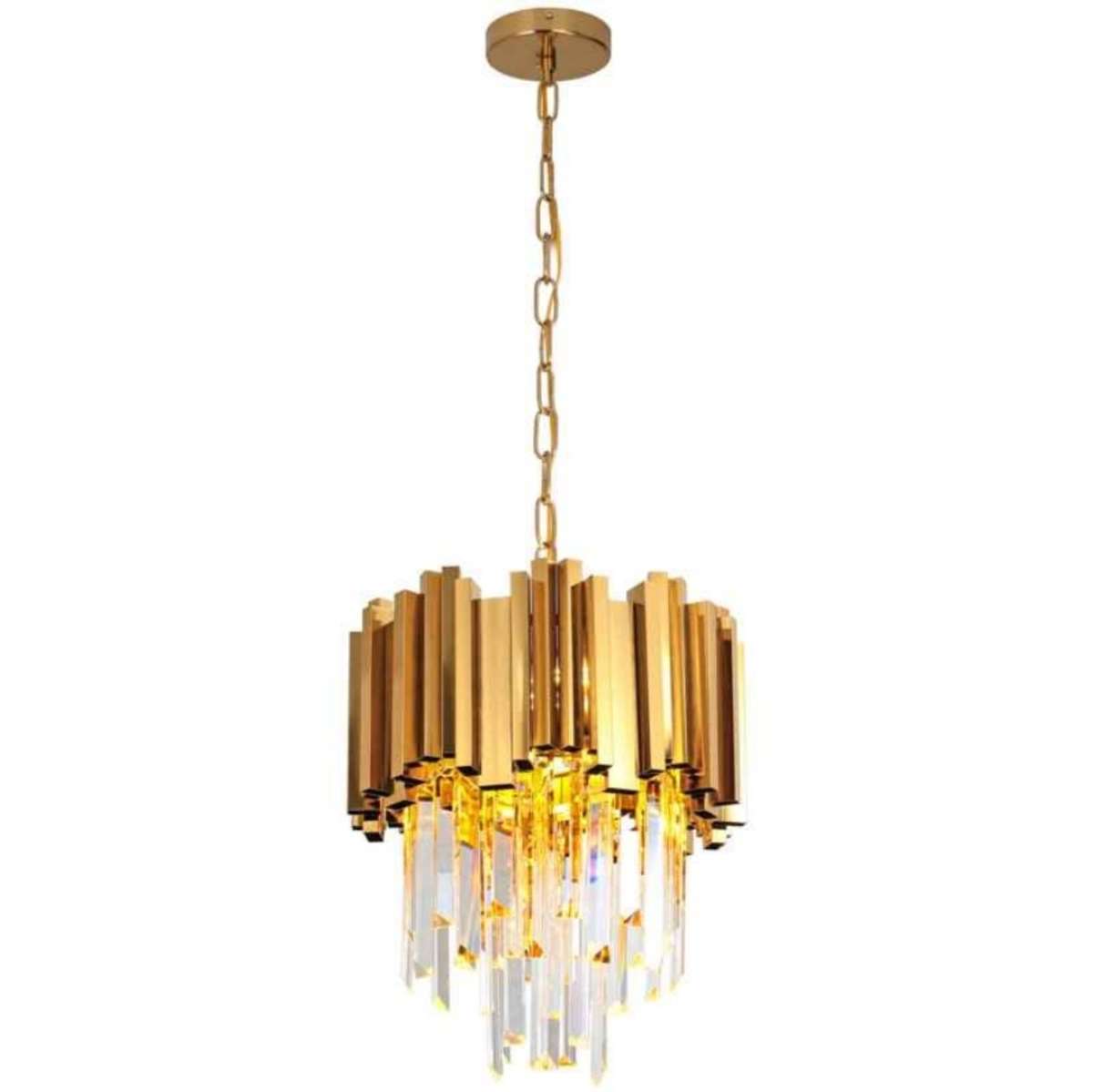 Light Dimmable Drum Chandelier 1x