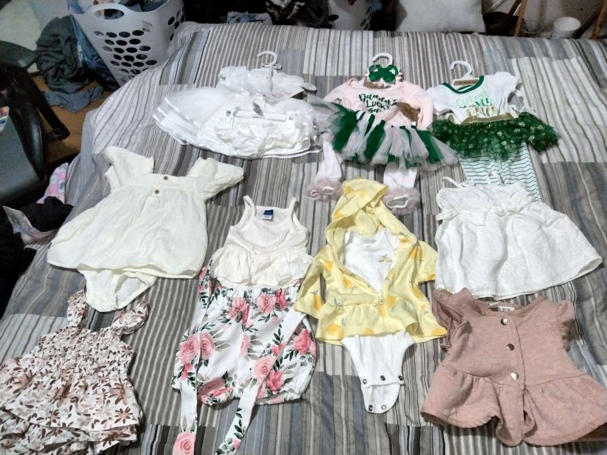 0 to 3 months old girl clothes