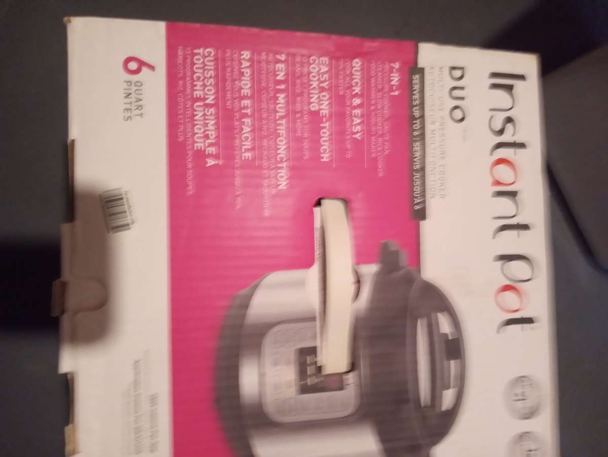 6 qt instant pot pressure cooker