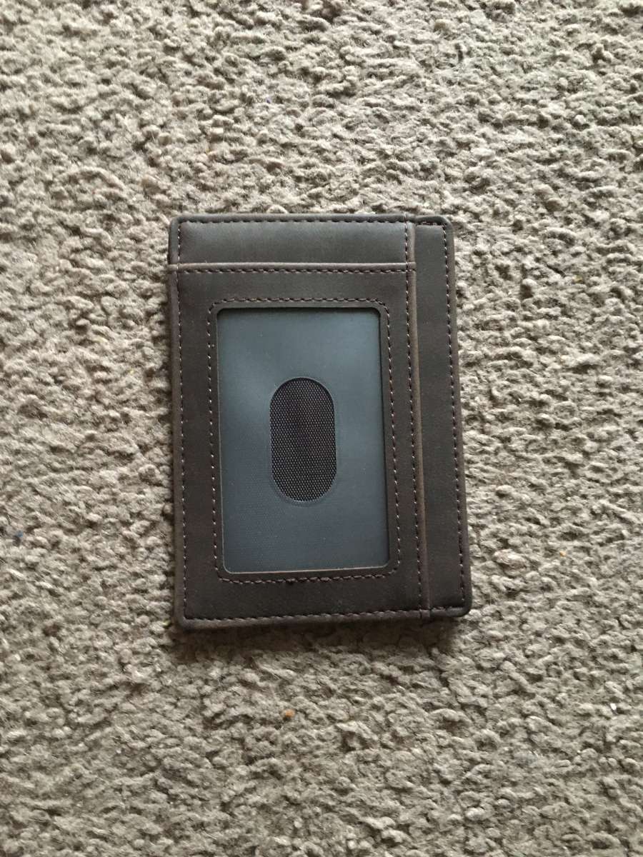 Brand New Travelambo slim wallet all leather