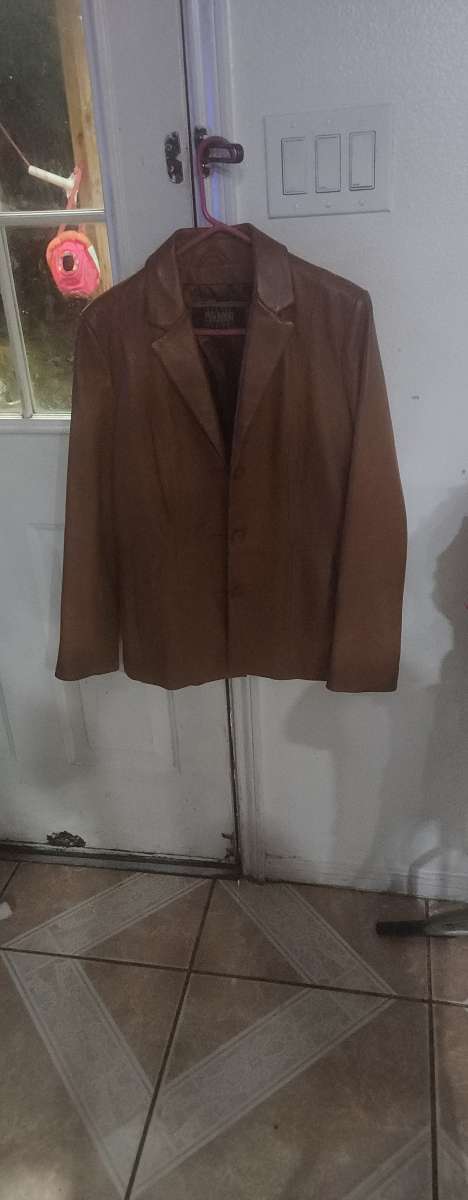 Brown womens Wilsons leather jacket