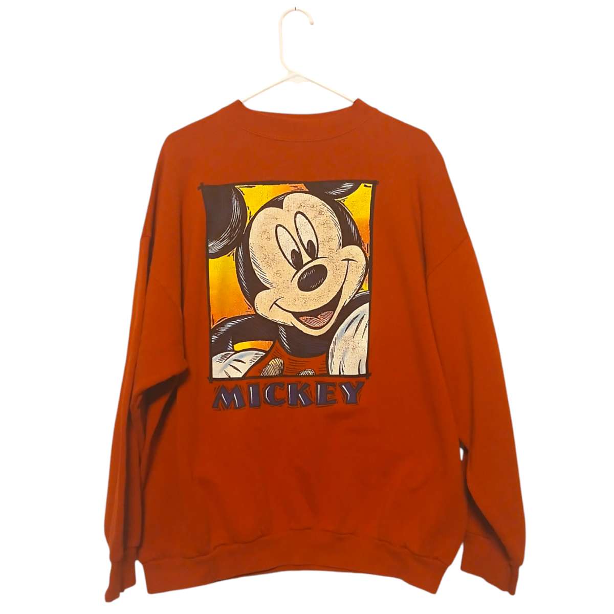 90s Mickey Unlimited Vintage Red 2XL Graphic Sweater Grailed