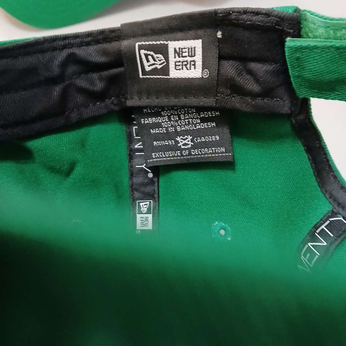 Lot of 2 Green New Era Indiana Pacers caps