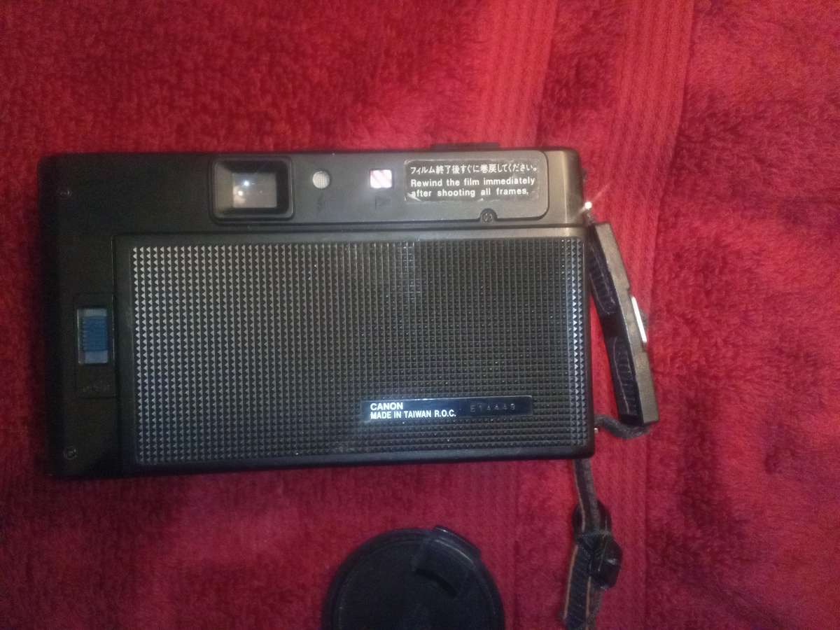 vintage canon 38 mm camera