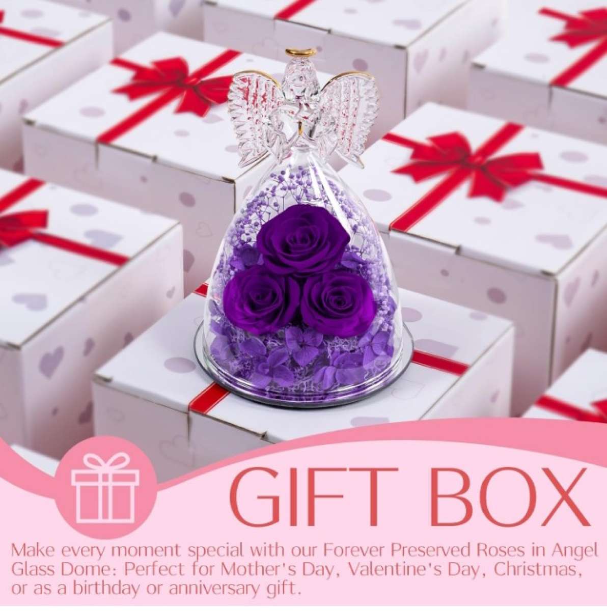 Angels Roses Perfect Gift for Womens