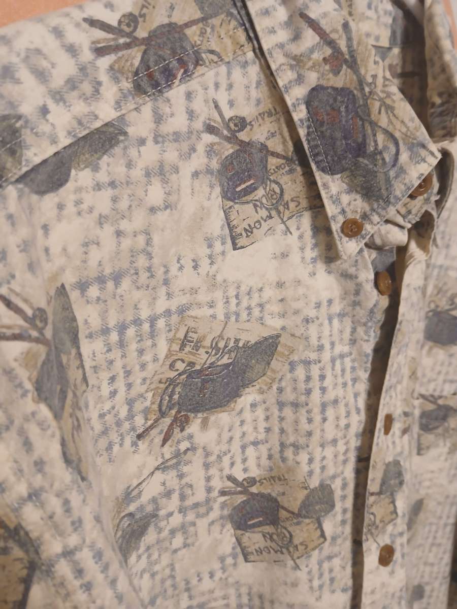 Vintage Woolrich Mens XL Cotton Rugged Outdoor Fishing