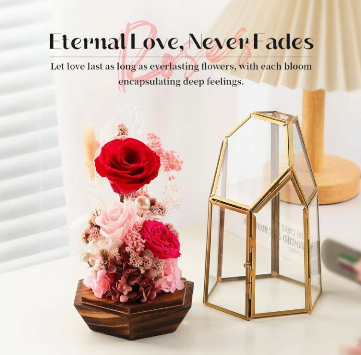 Flowers pink roses perfect gift for Valentines Day