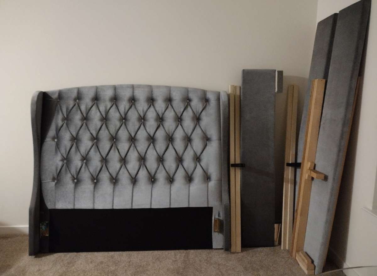 Grey Luxury Headboard