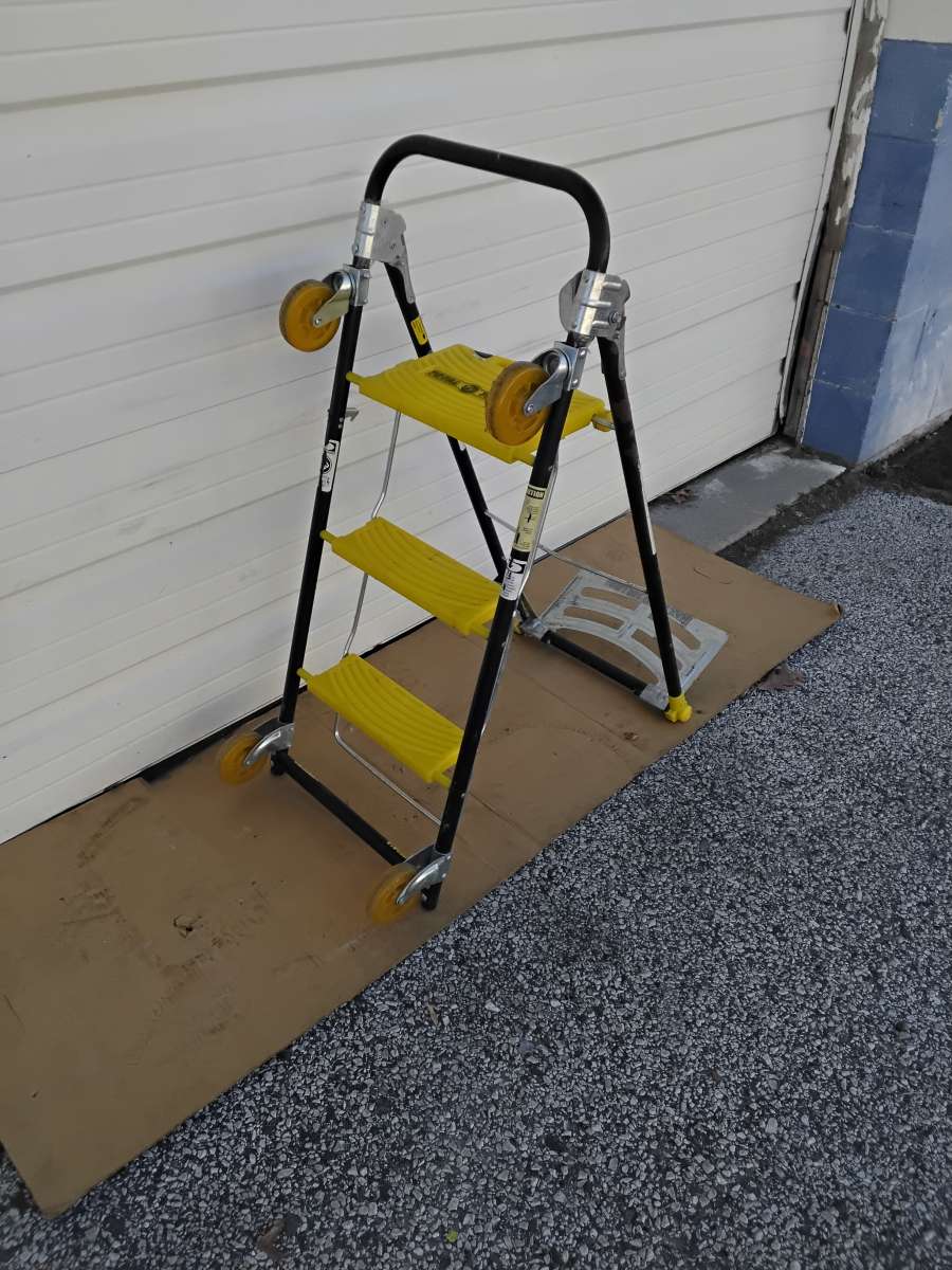Nice Hand Truck and Step Ladder and Dolly Like New