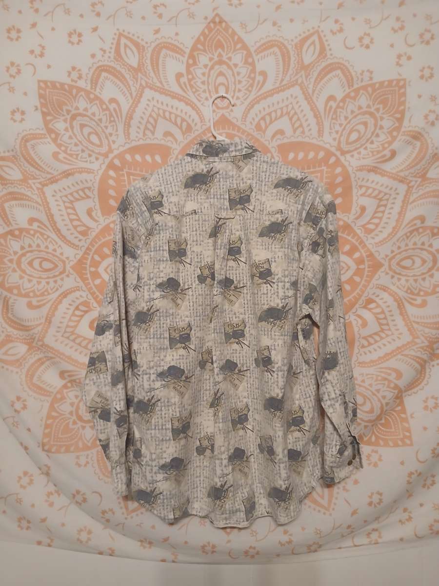 Vintage Woolrich Mens XL Cotton Rugged Outdoor Fishing