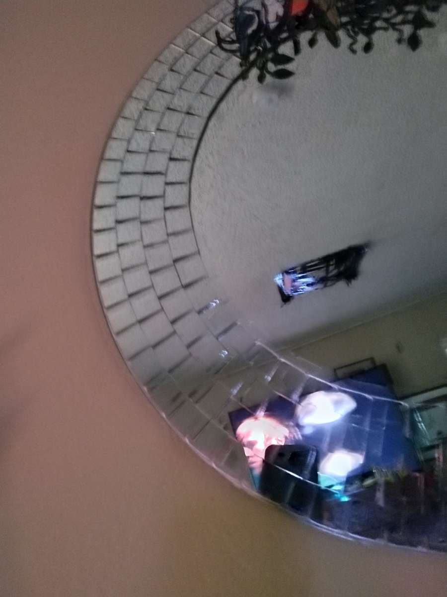 round beveled Mirror