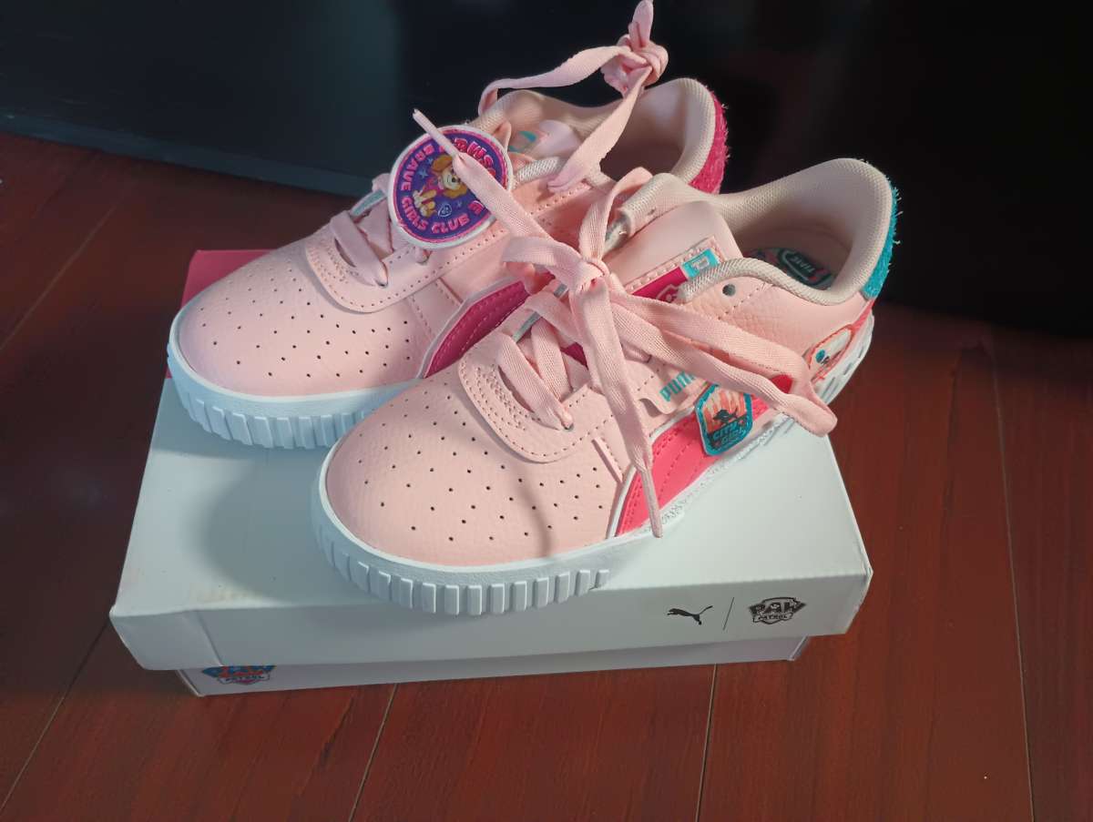 child puma paw patrol sneakers  size one
