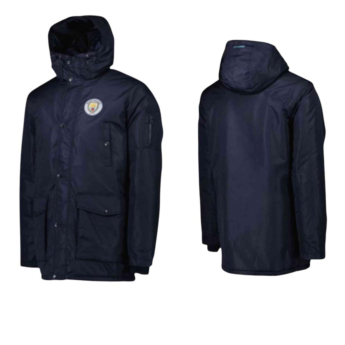 Manchester City Mens Casual Parka Jacket