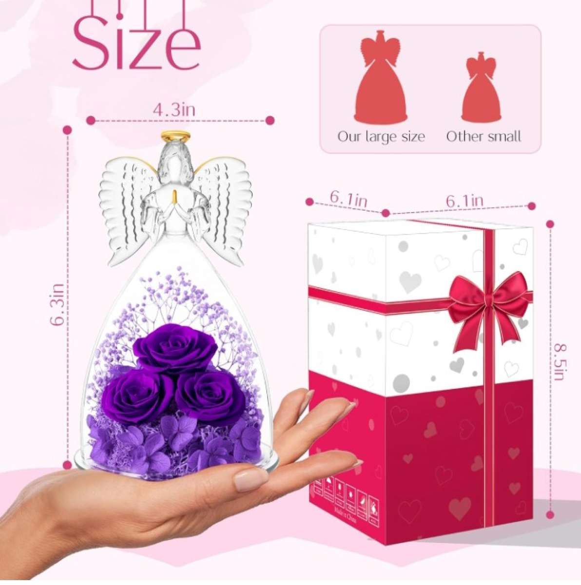 Angels Roses Perfect Gift for Womens